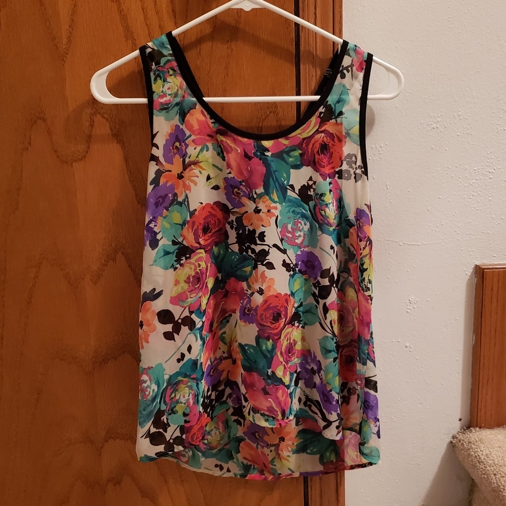 Wet Seal Floral Blouse